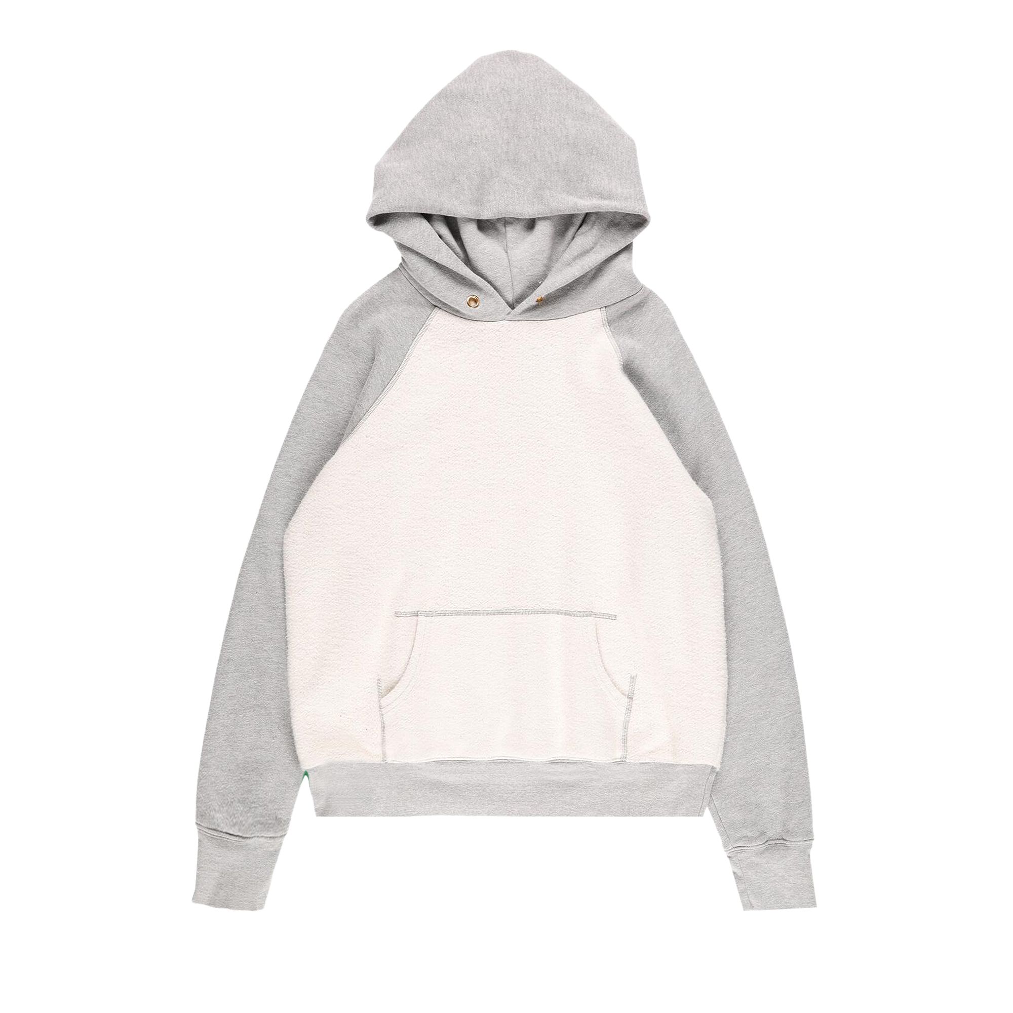 LES TIEN Pre-owned Heavyweight Classic Raglan Hoodie 'heather Grey' | Men's Size Xl In Gray