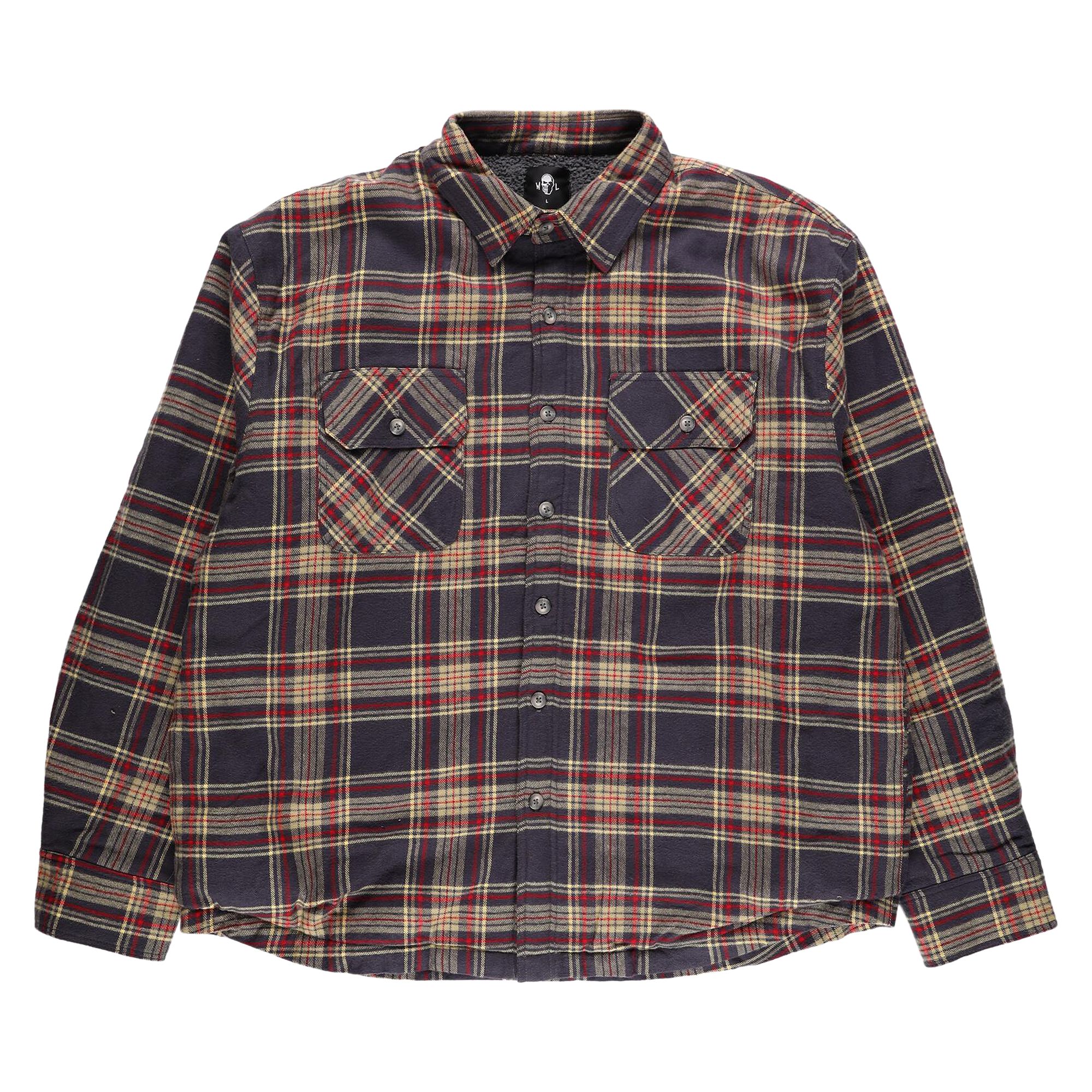 Pre-owned Warren Lotas Sherpa Lined Flannel 'multicolor' | Multi-color | Men's Size Xl