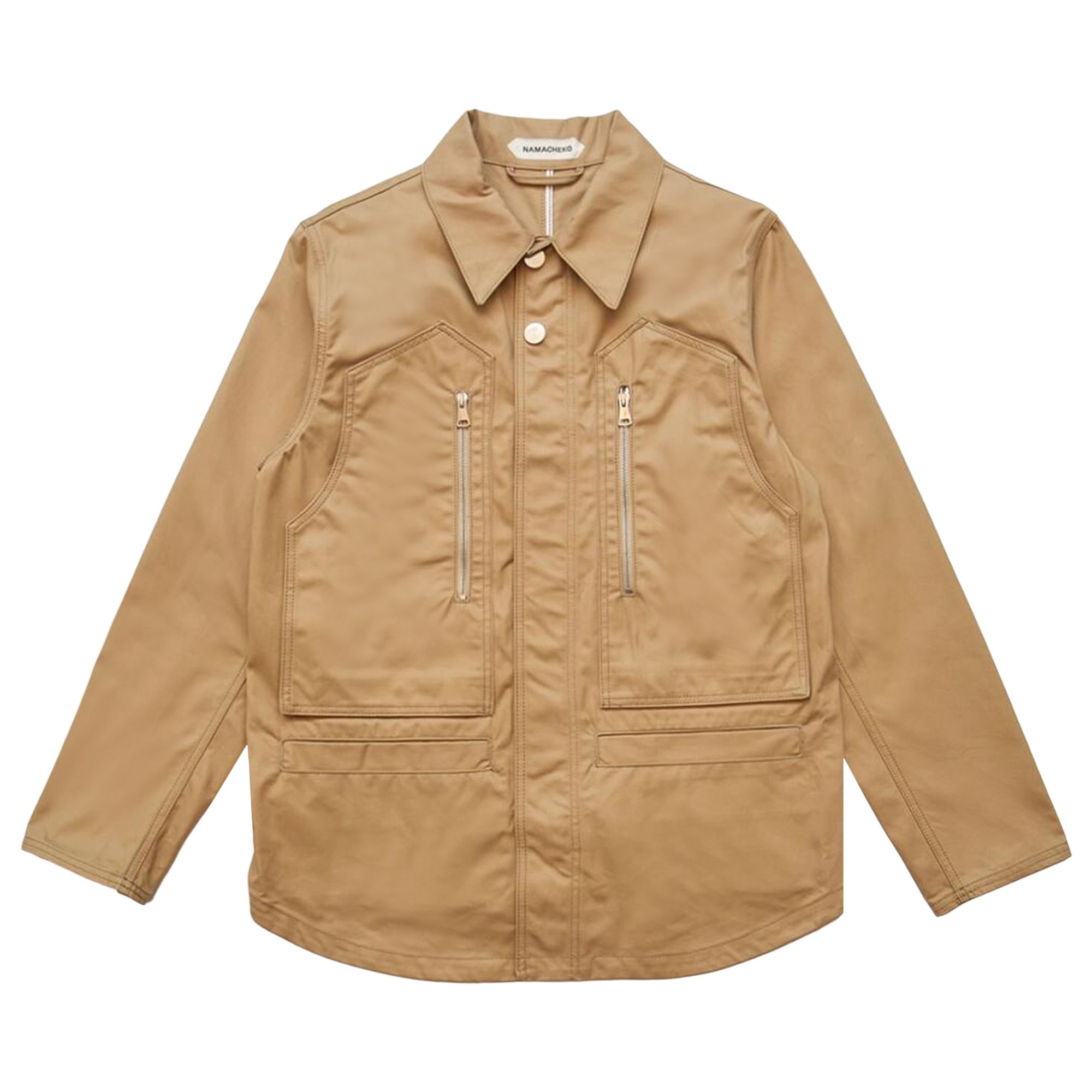 Pre-owned Namacheko Helios Jacket 'beige' | Tan | Men's Size L In Brown