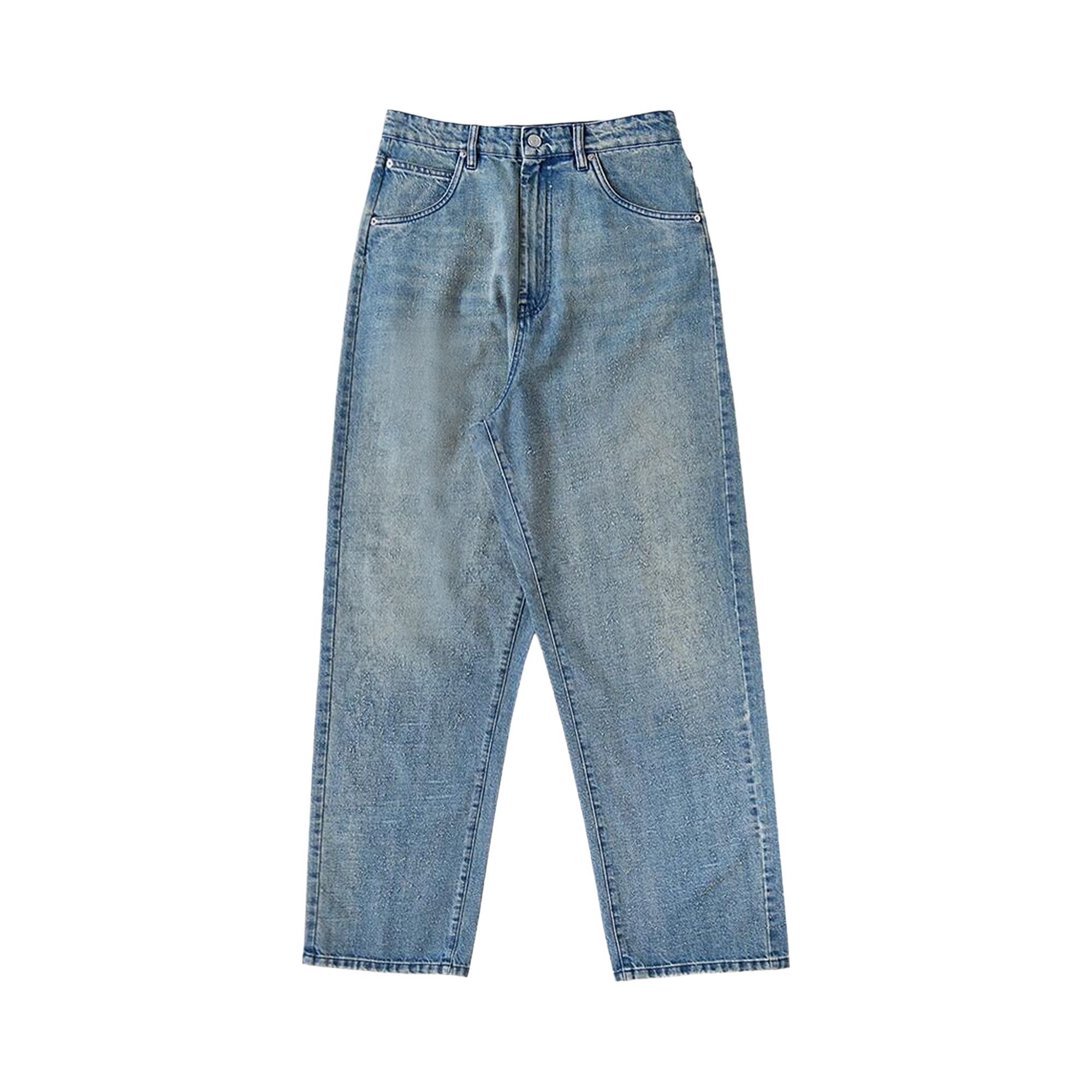 Pre-owned Namacheko Hand Pilled Jeans 'blue' | Men's Size Xs