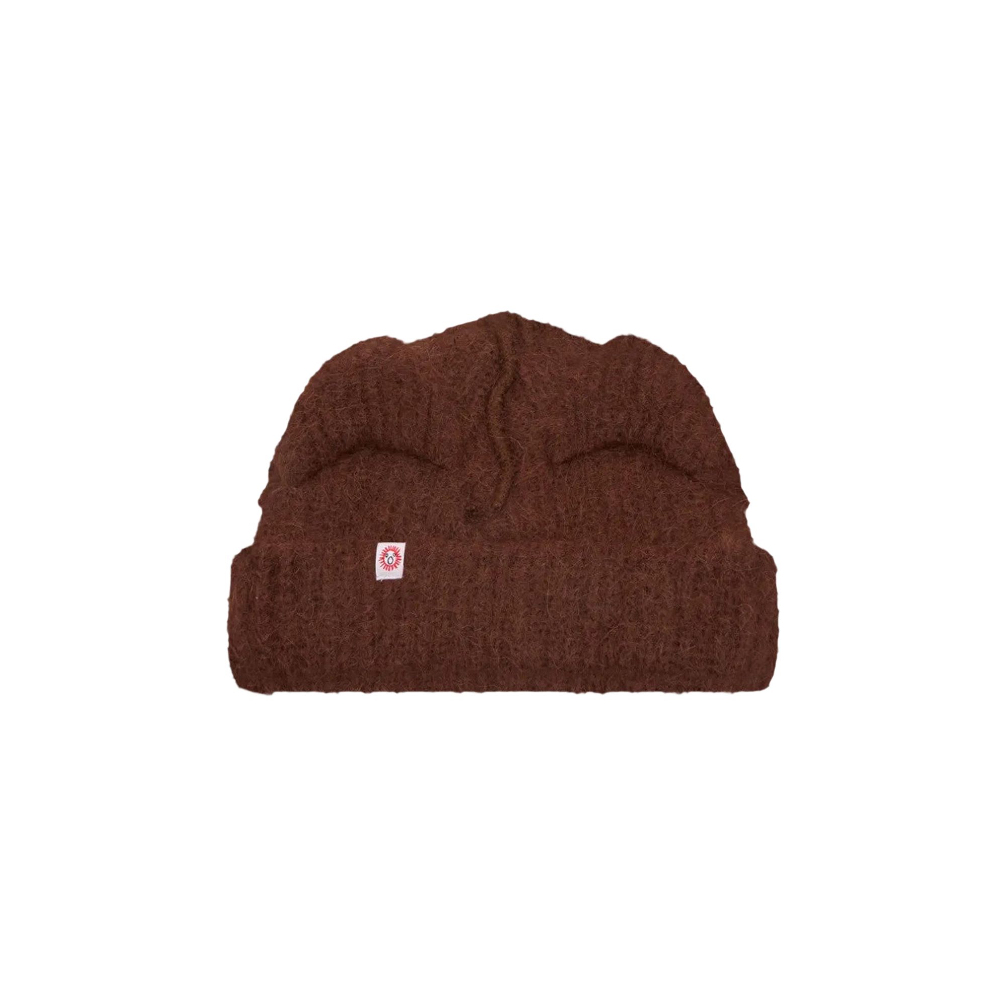 CHARLES JEFFREY LOVERBOY Pre-owned Alpaca Chunky Ears Beanie 'brown' | Men's Size Onesize