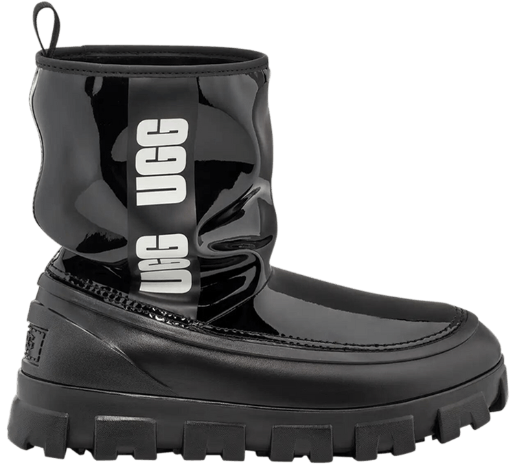UGG Wmns Classic Brellah Mini Boot Black