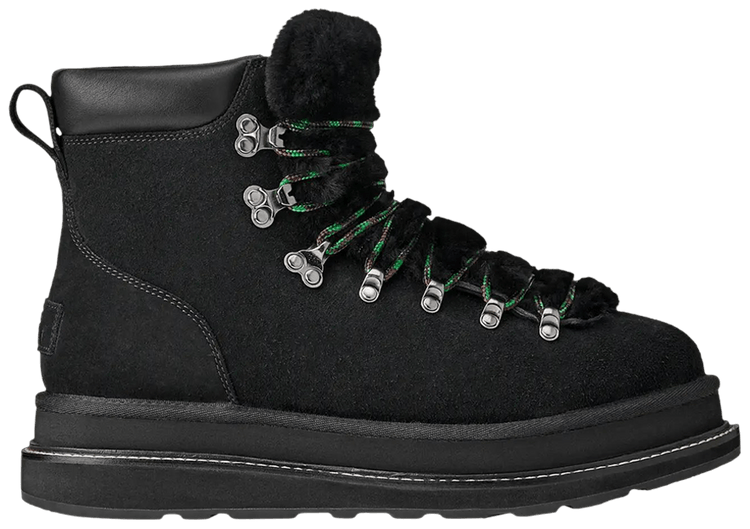 Sacai x UGG Hiker Boot Black