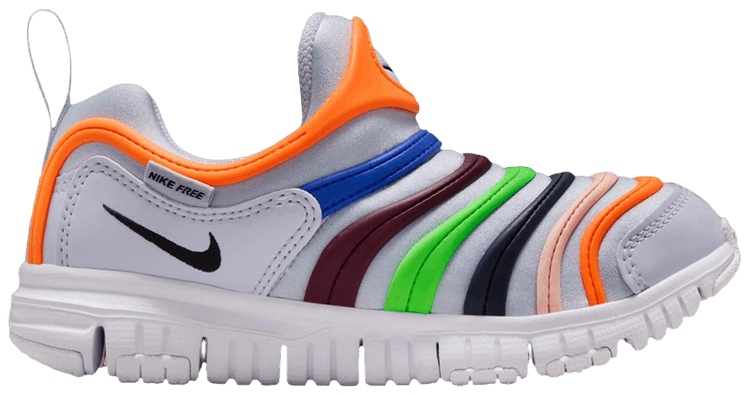 Nike Dynamo Free PS Ghost Black Total Orange