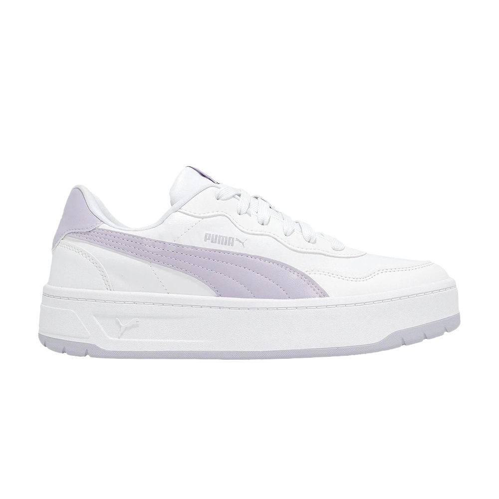 PUMA Pre-owned Wmns Court Lally Skye 'white Purple' | Women's Size 6.5