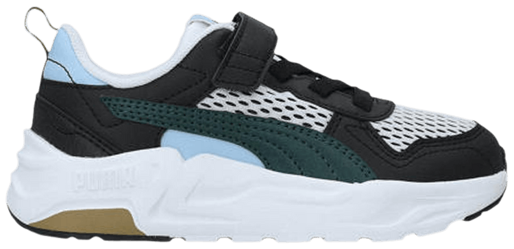 Puma Trinity 2 LT Run Fun AC PS White Green Terrain Black