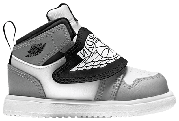 Air Jordan Sky Jordan 1 TD White Black Particle Grey