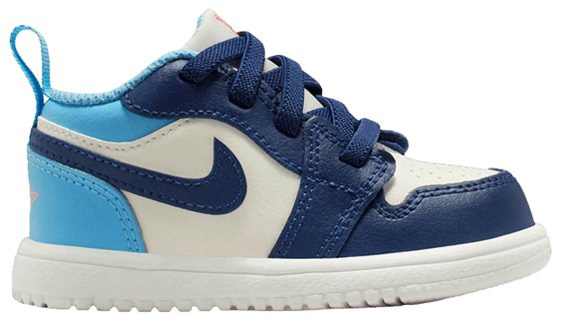 Air Jordan 1 Low Alt TD Sail Blue Void Blue Chill