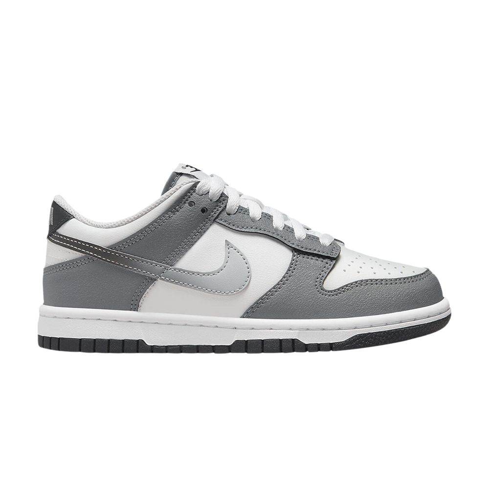 Click to view more detailed imagery on our partner's website Pre-owned Nike Dunk Low Gs 'cool Grey Light Smoke Grey' | Kid's Size 6.5 In Gray