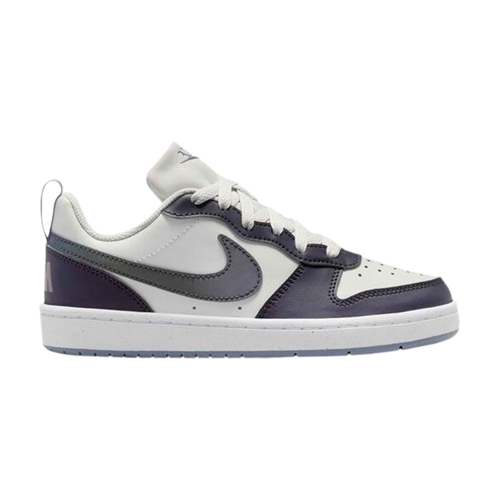 Pre-owned Nike Court Borough Low Recraft Se Gs 'platinum Tint Cave Purple' | Grey | Kid's Size 3.5 In Gray