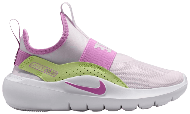 Nike Flex Runner 4 PS Light Violet Light Liquid Lime White