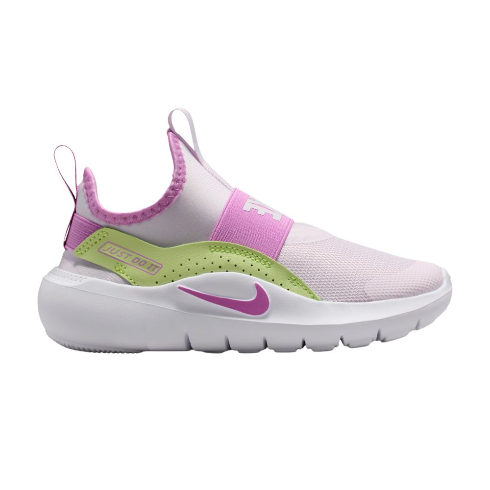 Pre-owned Nike Flex Runner 4 Ps 'light Violet Light Liquid Lime White' | Purple | Kid's Size 3