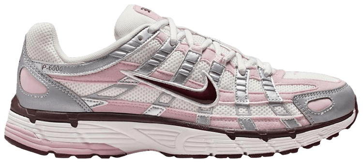 Nike Wmns P 6000 Silver Burgundy Plum Chalk