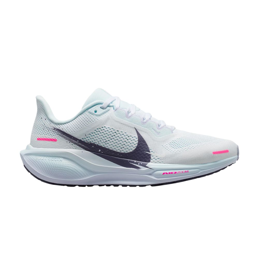 Pre-owned Nike Wmns Air Zoom Pegasus 41 'white Multi Colour Glacier Blue' | Women's Size 5.5