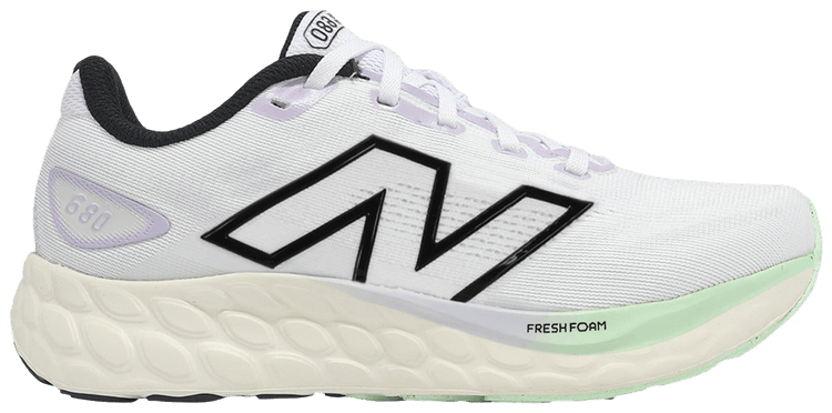 New Balance Wmns Fresh Foam 680v8 Wide Purple Ivory