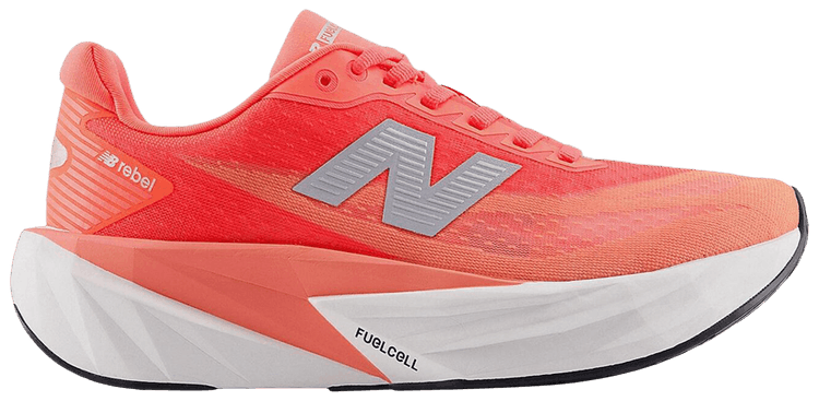 New Balance Wmns Fuelcell Rebel v5 Wide White Orange