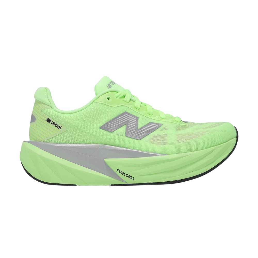 New Balance Wmns Fuelcell Rebel v5 Wide 'Mint Green Silver Metallic' | Women's Size 6.5 - WFCXLZ5D