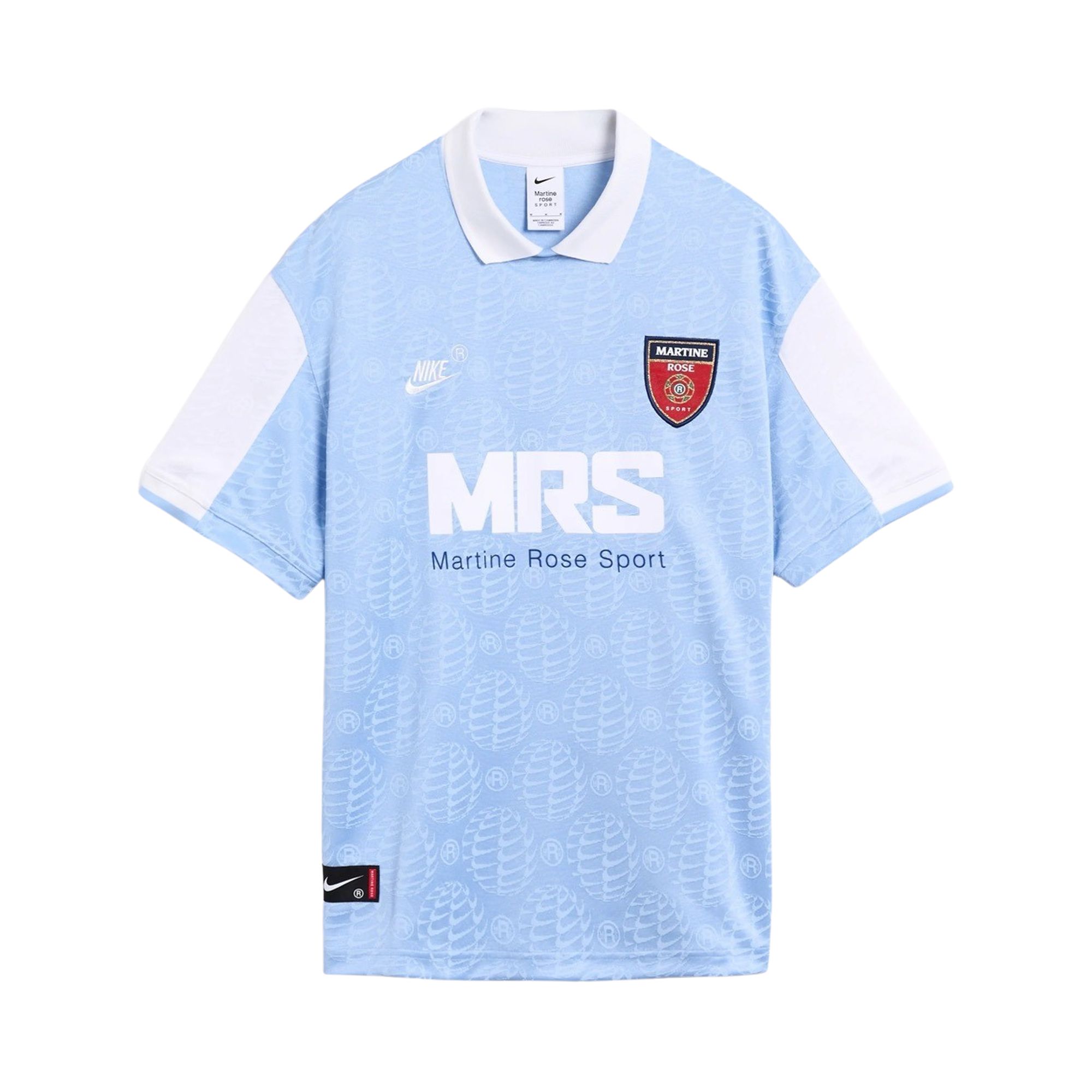 Click to view more detailed imagery on our partner's website Pre-owned Nike X Martine Rose Jersey 'psychic Blue/white' | Men's Size L