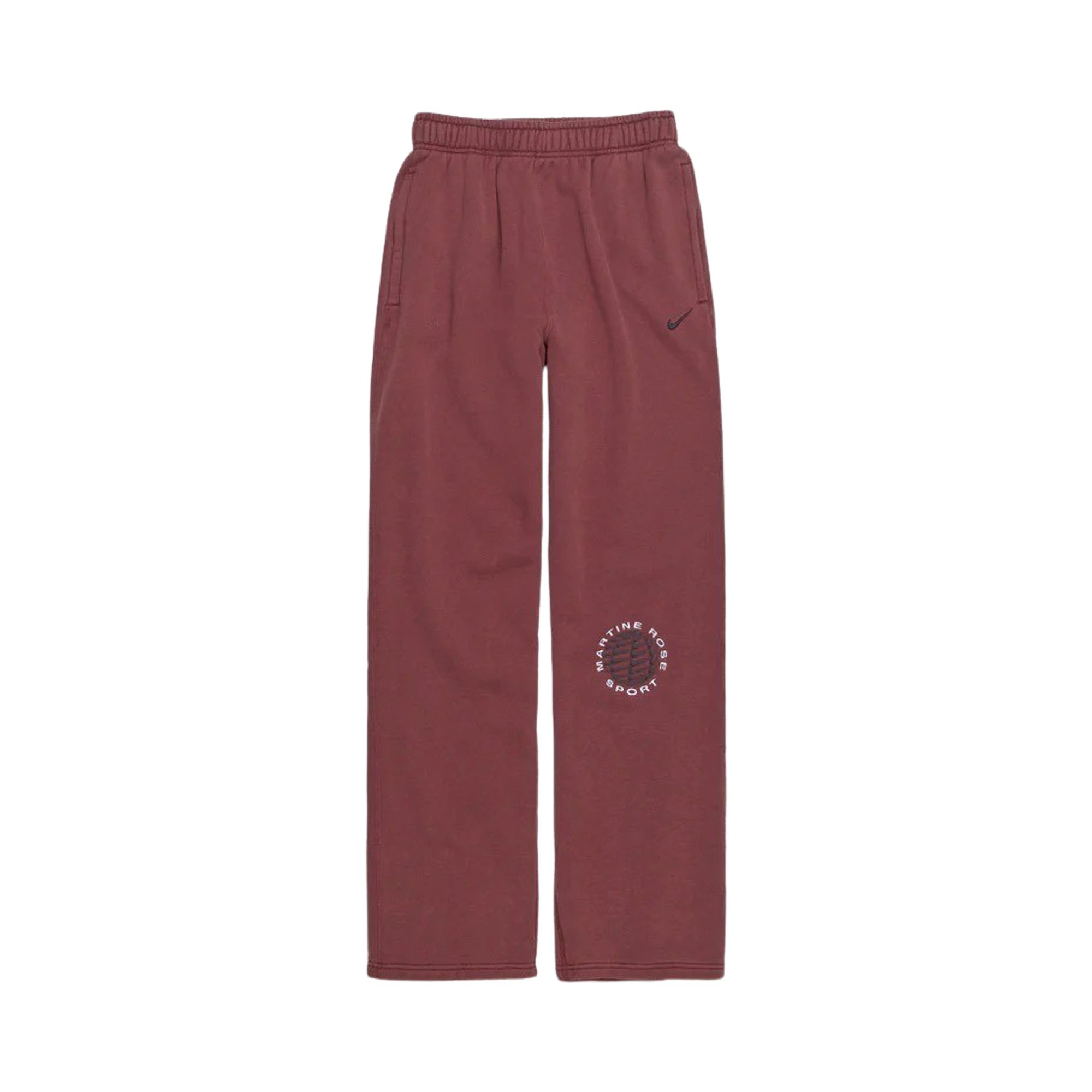Pre-owned Nike X Martine Rose Fleece Pants 'team Crimson' | Red | Men's Size L