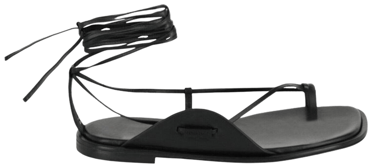 Ferragamo Golia Ankle Strap Sandal Black