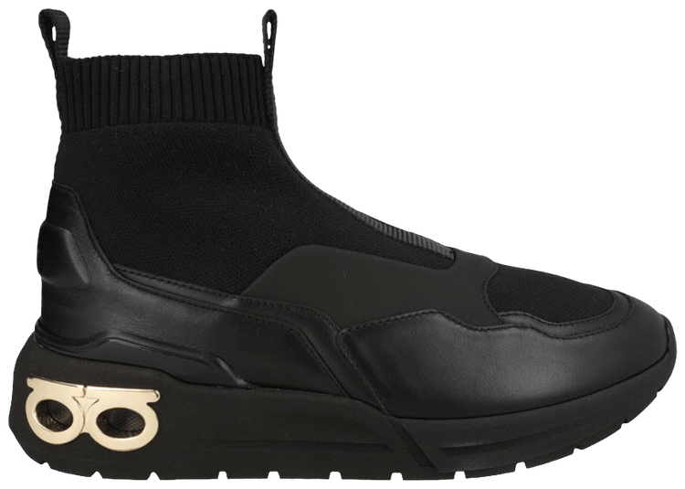 Ferragamo Wmns Cosma Sock High Sneaker Yellow