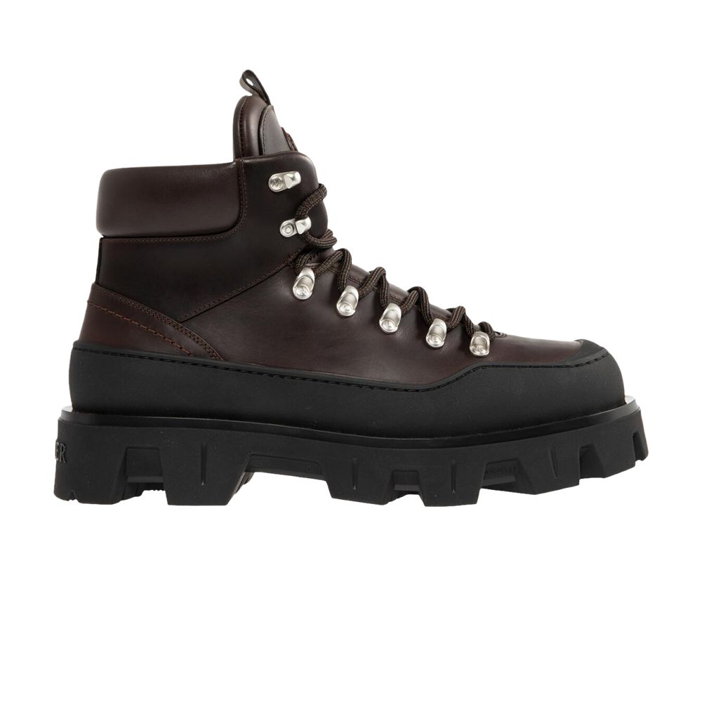 Click to view more detailed imagery on our partner's website Pre-owned Moncler Peak Trek Hiking Boot 'brown' | Men's Size 44