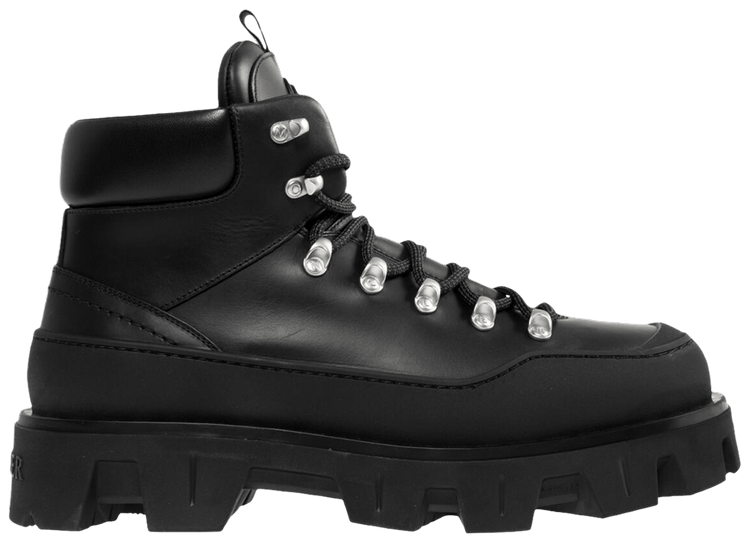Moncler Peak Trek Hiking Boot Black