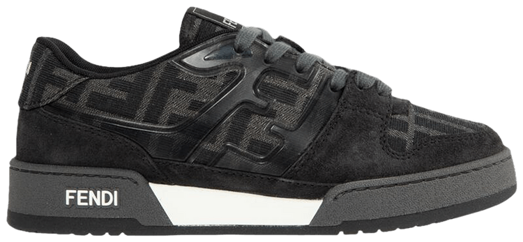Fendi Wmns Match Sneaker Dark Grey Black