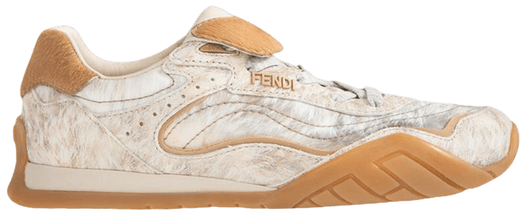 Fendi Wmns Wave Pulse Sneaker Natural Sand