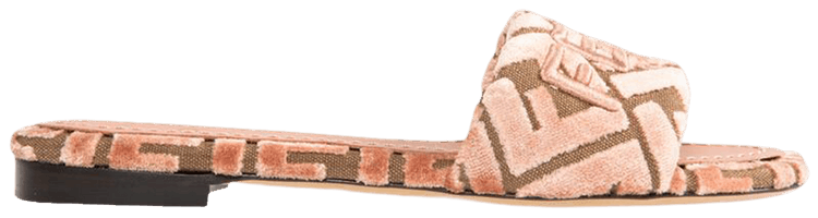 Fendi Wmns Signature Slide Pink