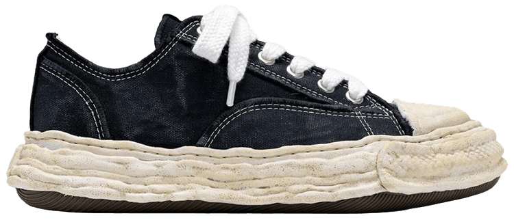 Maison Mihara Yasuhiro Peterson 23 OG Sole Vintage Canvas Low Black