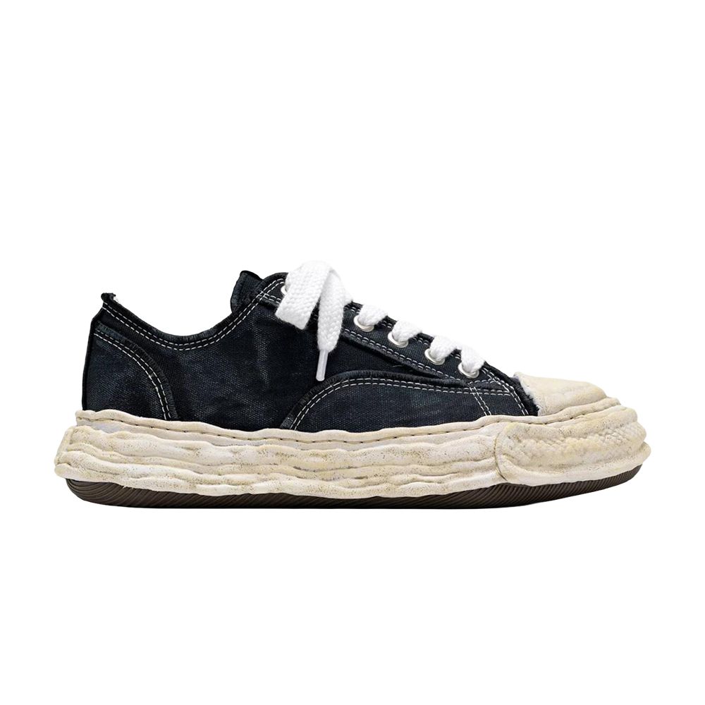 Click to view more detailed imagery on our partner's website Pre-owned Miharayasuhiro Maison Mihara Yasuhiro Peterson 23 Og Sole Vintage Canvas Low 'black' | Men's Size 42