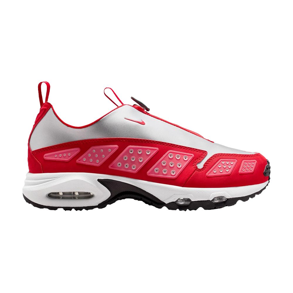 Click to view more detailed imagery on our partner's website Pre-owned Nike Wmns Air Sunder Max 'fusion Red Silver' | Women's Size 7.5