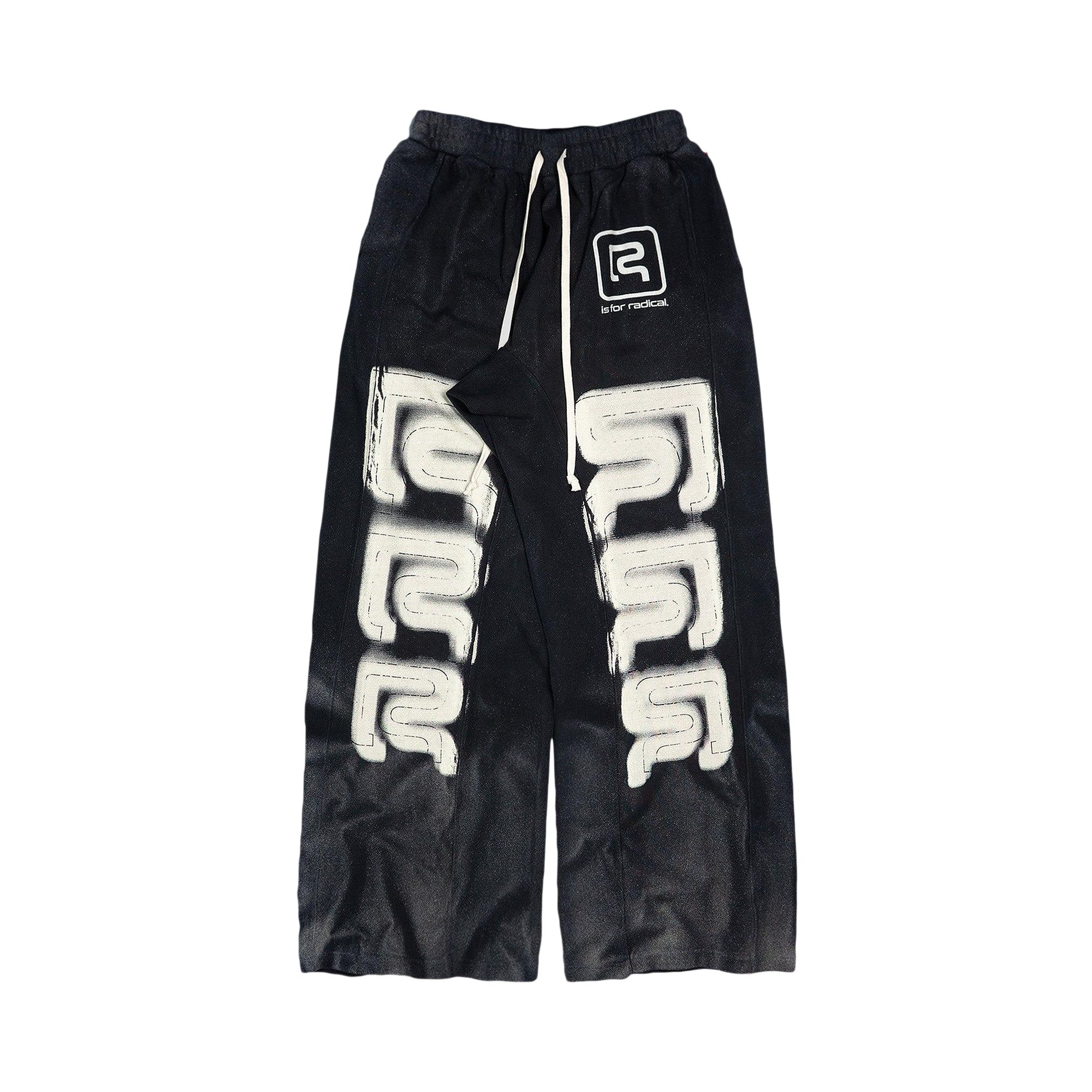 Pre-owned Rivington Roi Rebis R Logo Faster Flight Sweatpant 'mechanic Black' | Men's Size Xxl