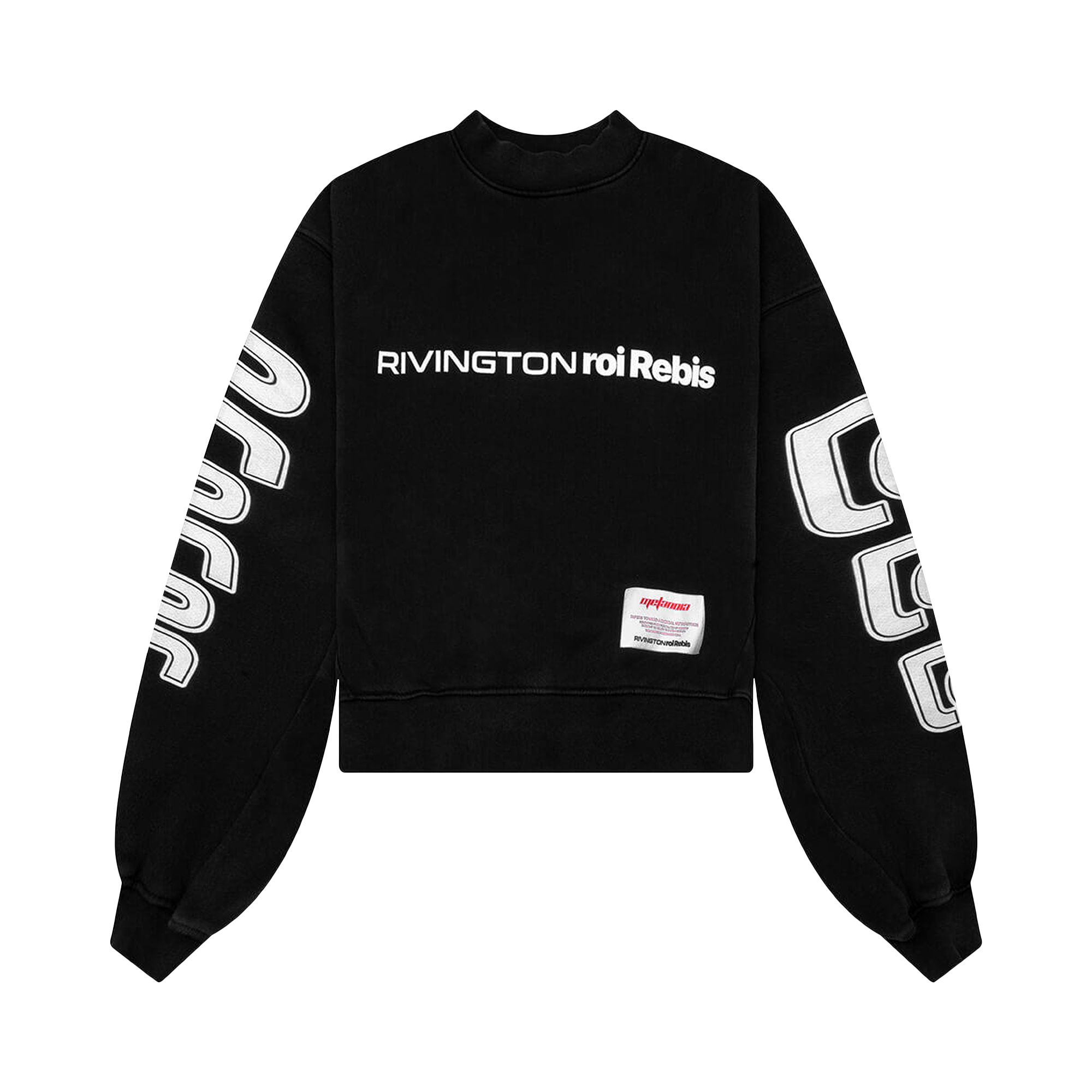 Pre-owned Rivington Roi Rebis Metanoia Uso Cva Crewneck 'jet Black' | Men's Size S