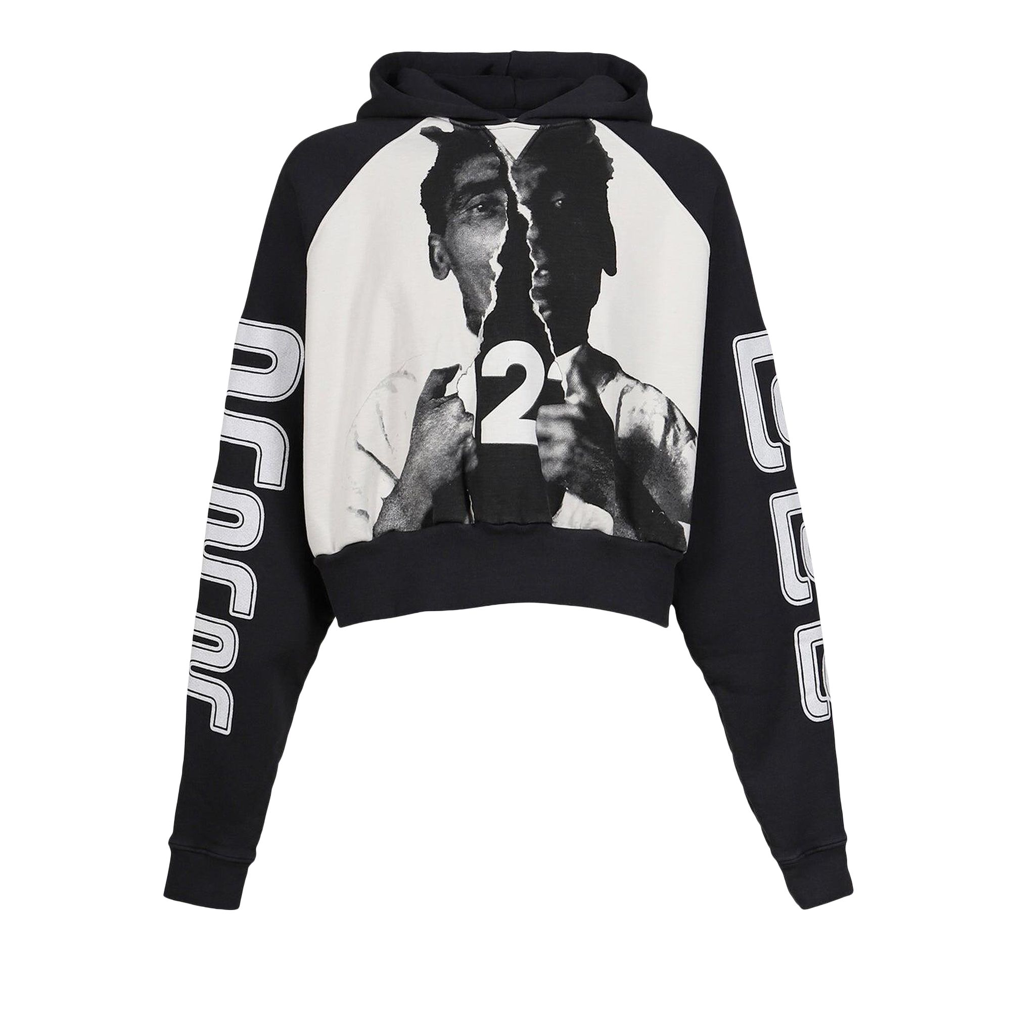 Pre-owned Rivington Roi Rebis Open Up Agape Hoodie 'black/heather' | Men's Size S