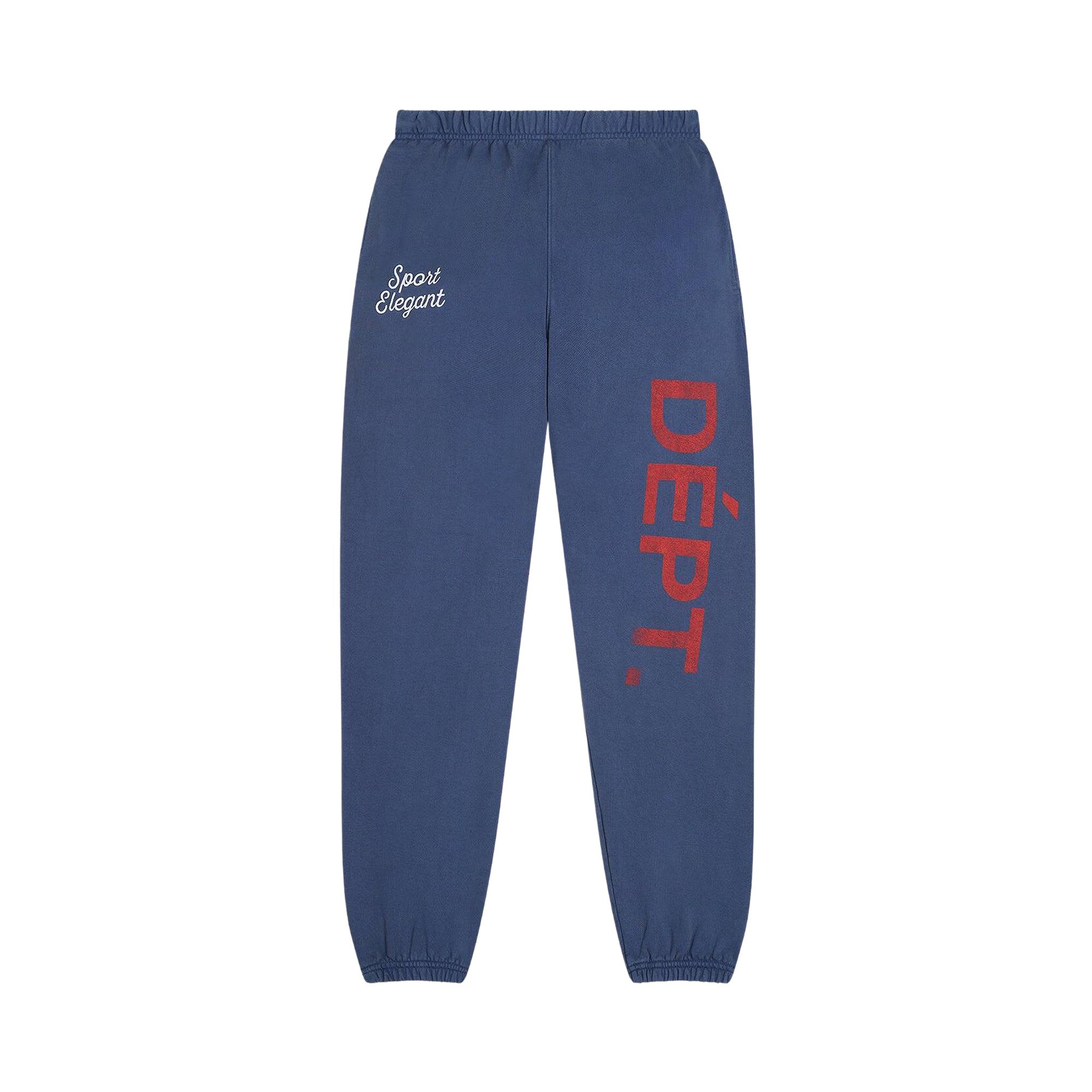 GALLERY DEPT. Pre-owned Team Dept Sweatpants 'vintage Navy' | Blue | Men's Size L