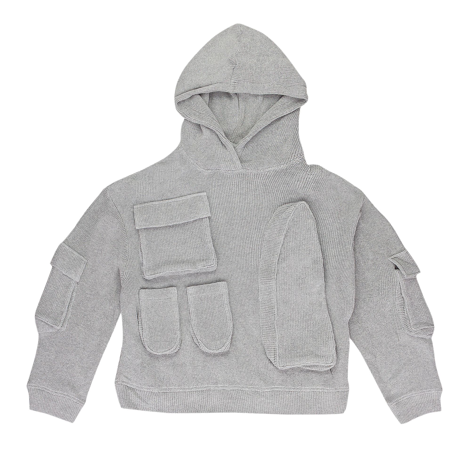 Pre-owned Who Decides War Pocket Sweatshirt 'grey' | Men's Size Xs In Gray