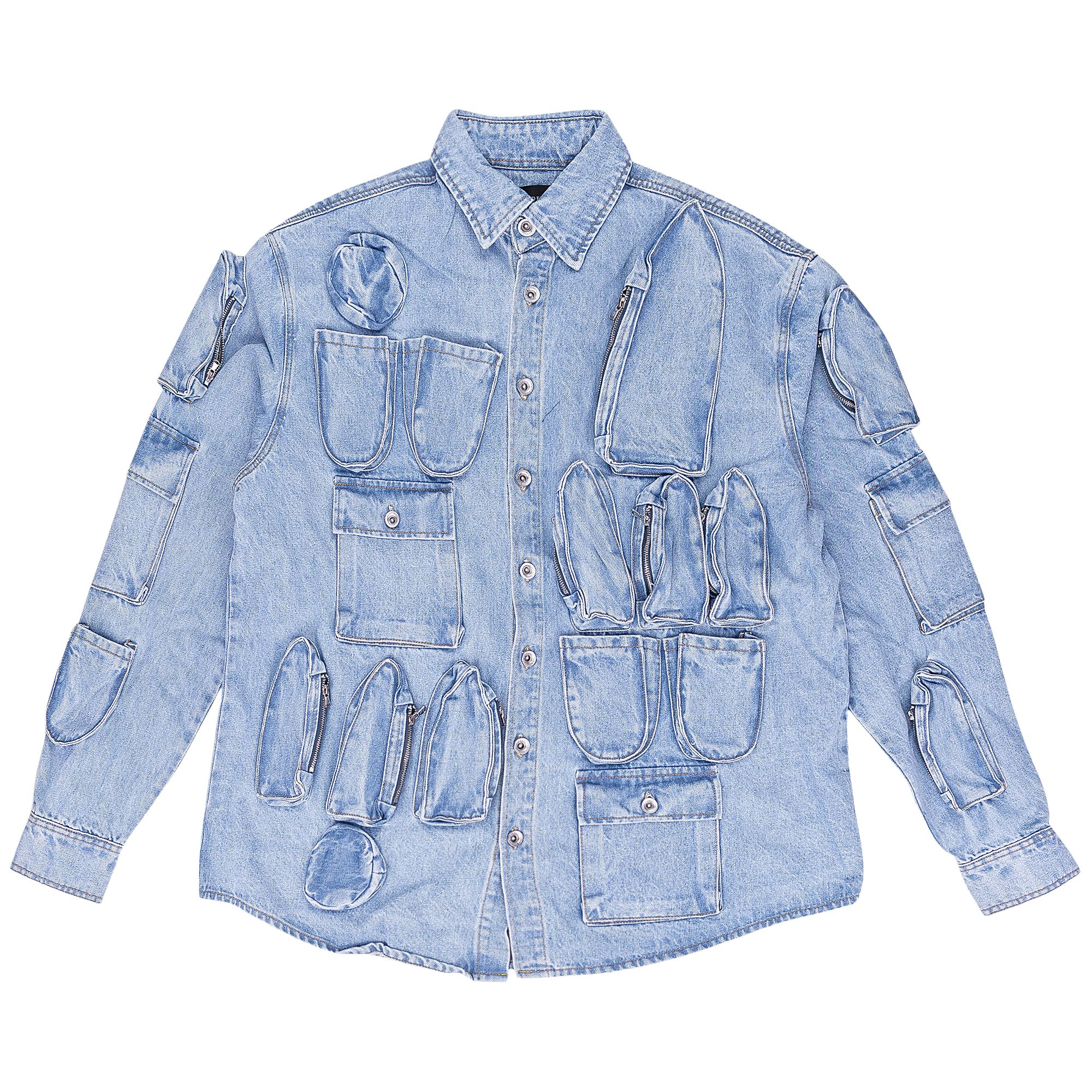 Pre-owned Who Decides War Tech Coat 'blue' | Men's Size Xs