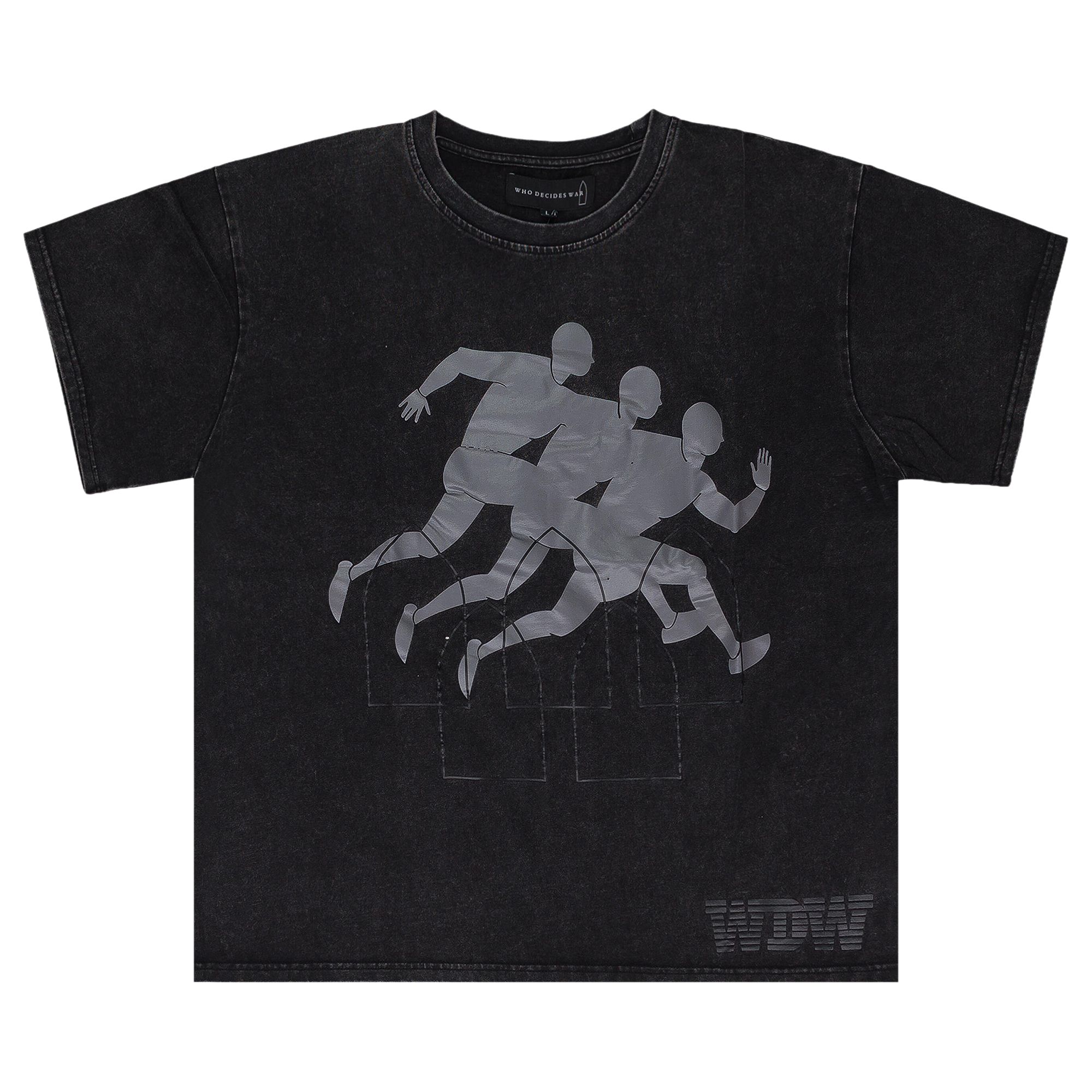 Pre-owned Who Decides War Hurdle Short-sleeve T-shirt 'black' | Men's Size S