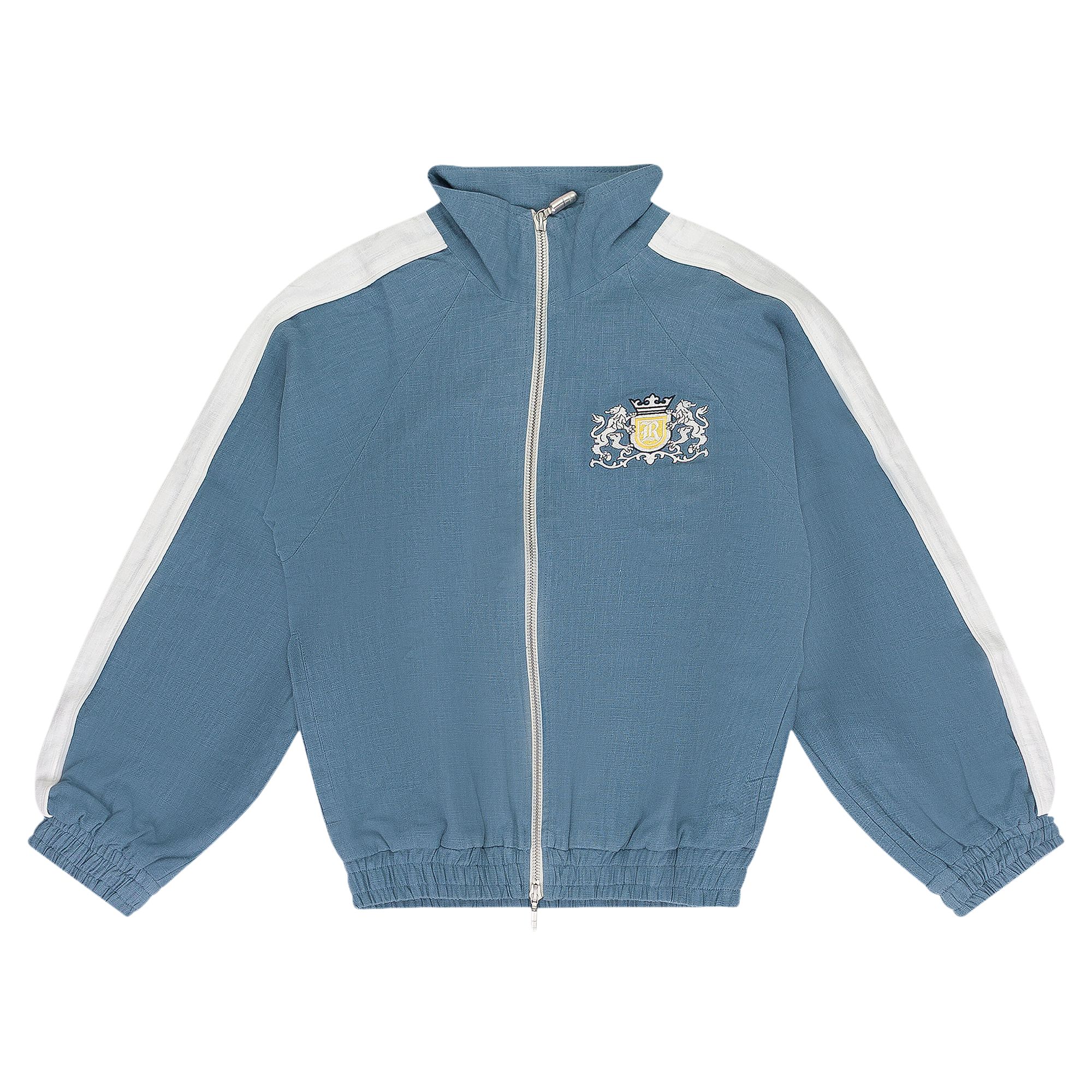 RHUDE Pre-owned Linen Flight Field Jacket 'blue' | Men's Size Xs