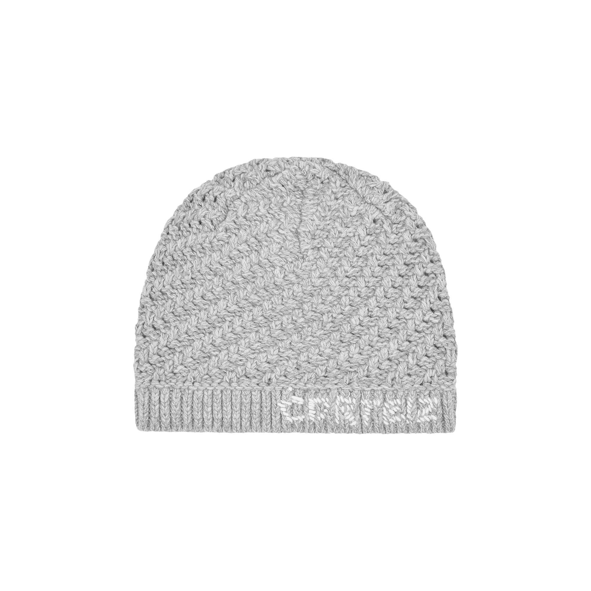 CORTEIZ Pre-owned Hand Embroidered Knit Beanie 'grey' | Men's Size Onesize In Gray
