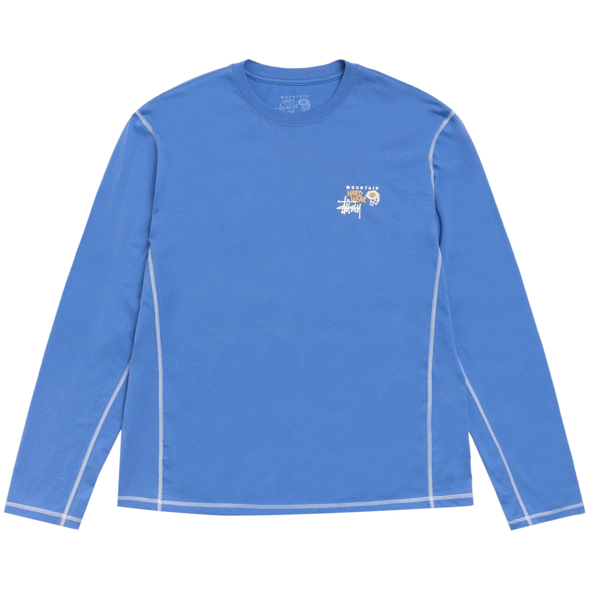 Pre-owned Stussy X Mountain Hardwear Long-sleeve Tee 'artic Sky' | Blue | Men's Size Xl