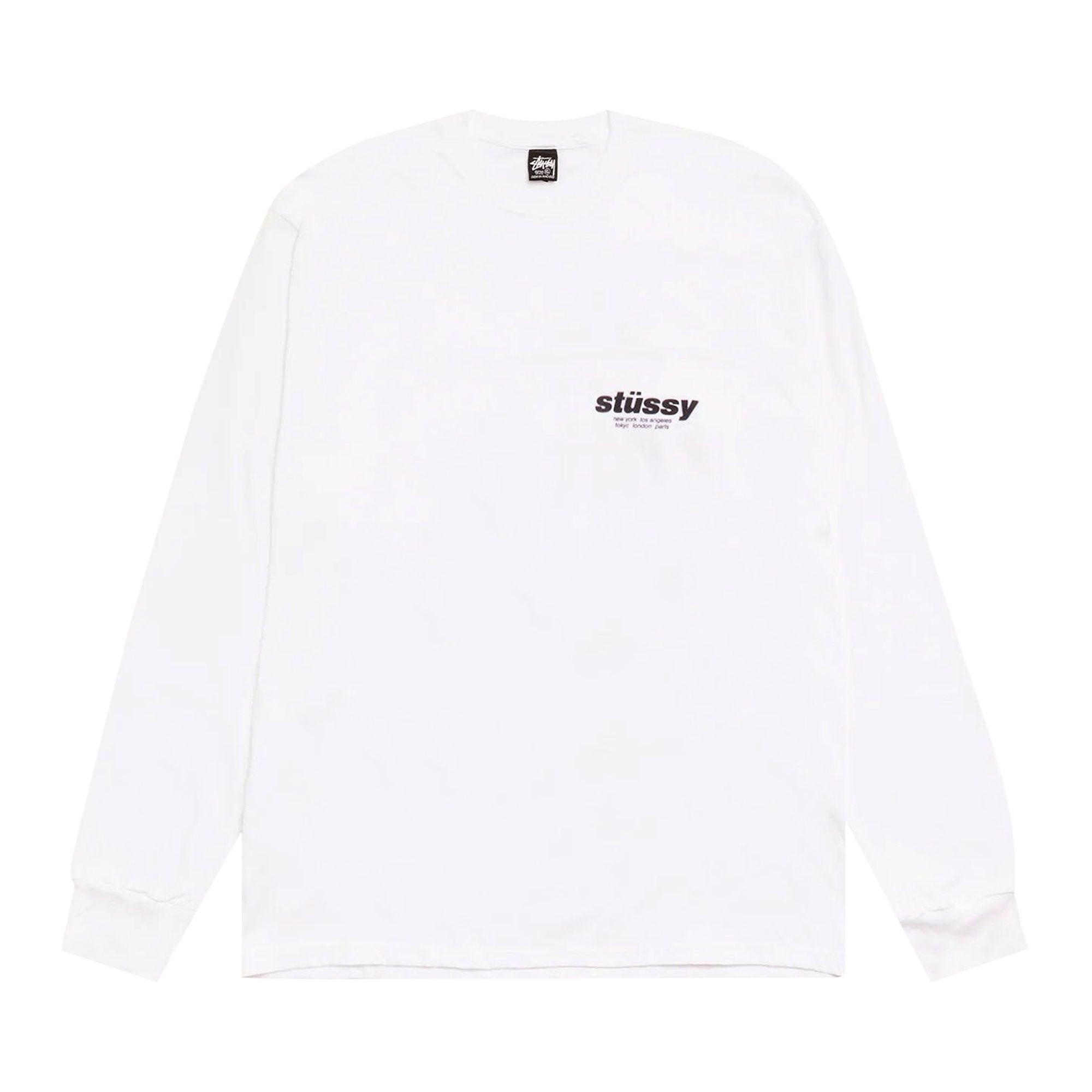 Pre-owned Stussy Rollers Long-sleeve Tee 'white' | Men's Size Xl