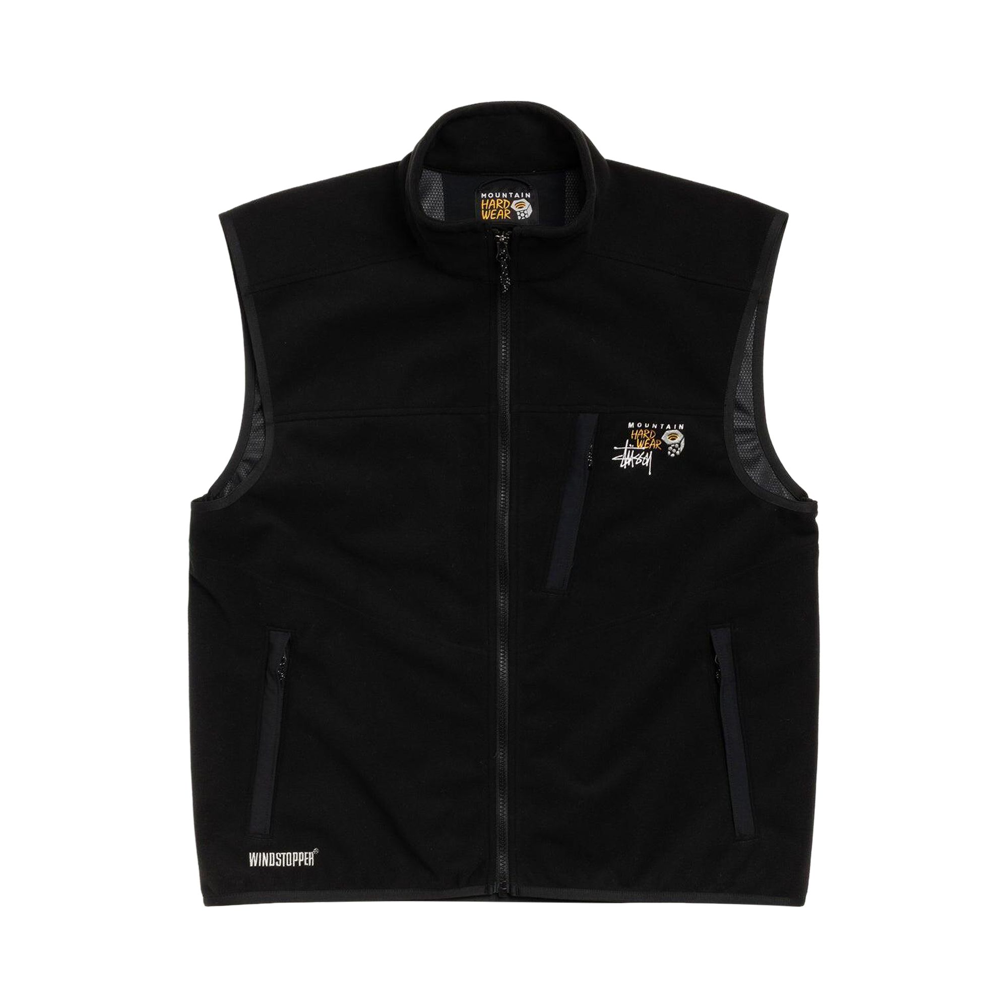 STUSSY Pre-owned X Mountain Hardwear Windstopper Vest 'black' | Men's Size S