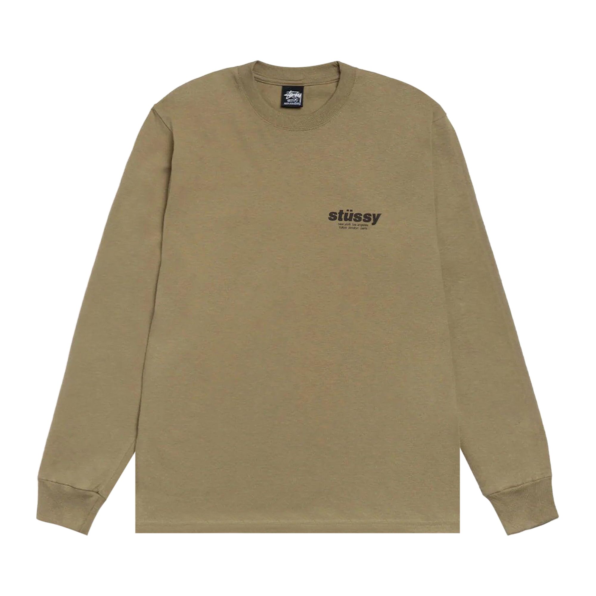 Click to view more detailed imagery on our partner's website Pre-owned Stussy Rollers Long-sleeve Tee 'olive' | Green | Men's Size M