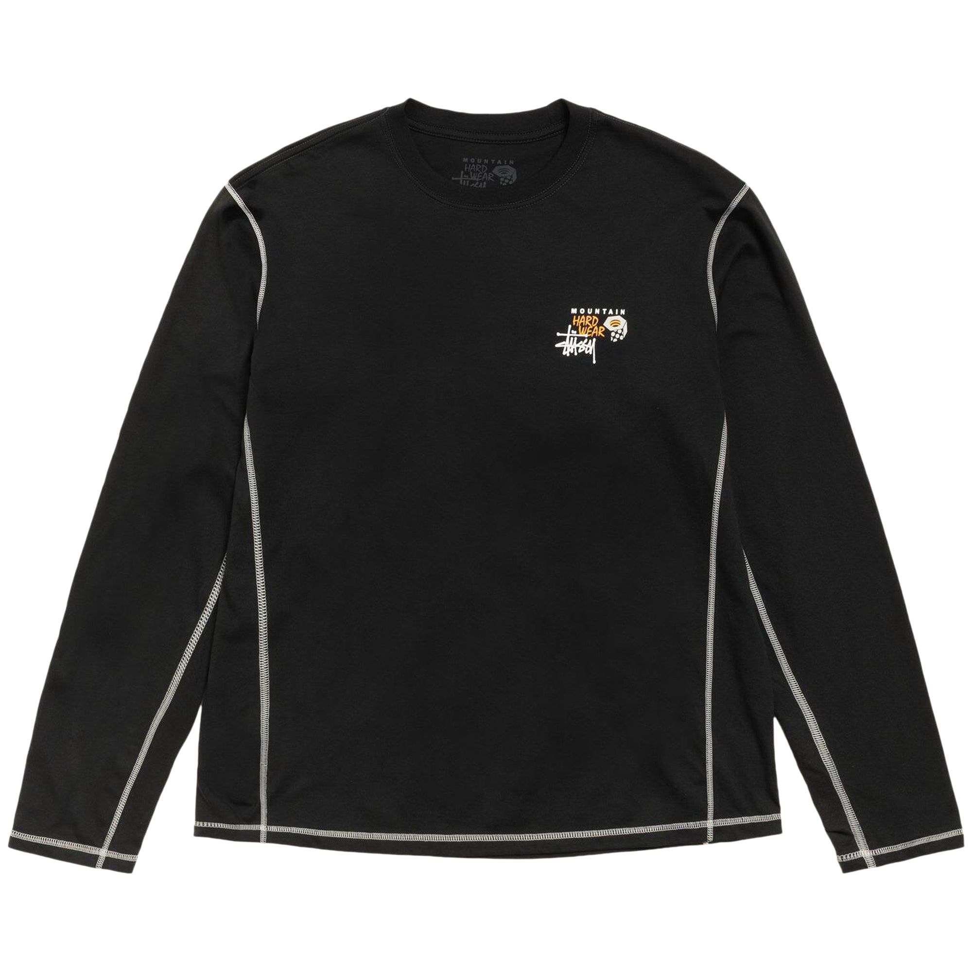 Pre-owned Stussy X Mountain Hardwear Long-sleeve Tee 'stealth Grey' | Men's Size Xl In Gray