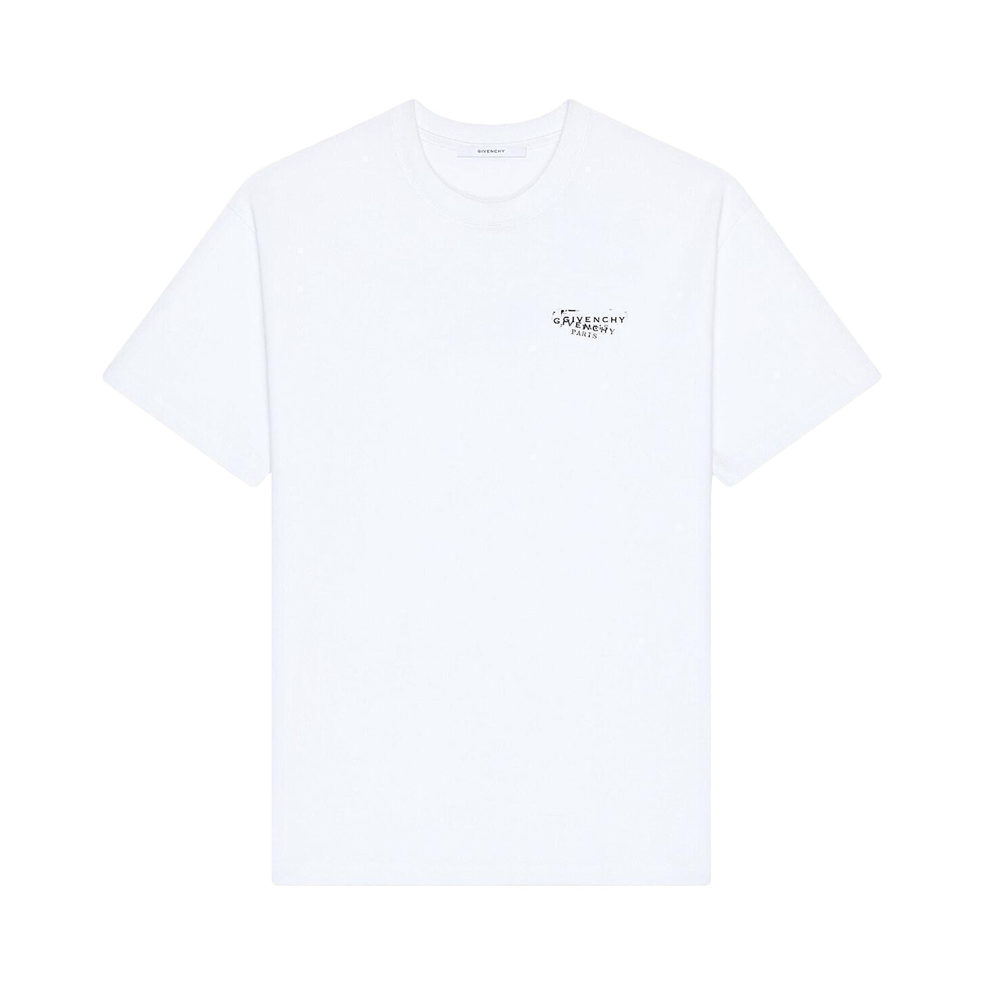Pre-owned Givenchy Regular Fit T-shirt 'white' | Men's Size M