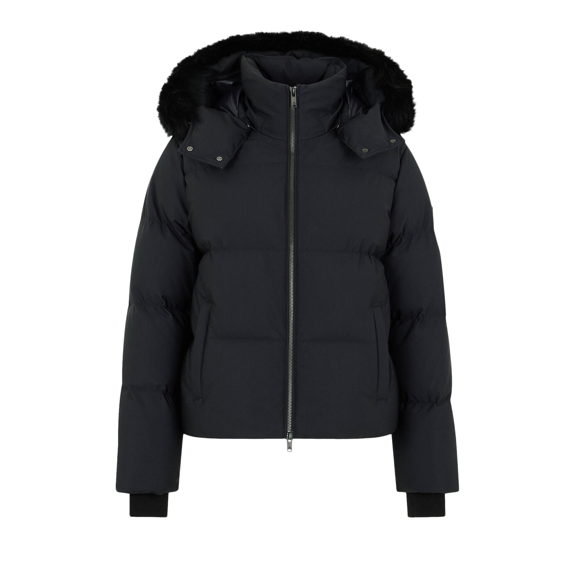 Pre-owned Moose Knuckles Misti Puffer Coat 'black' | Women's Size M