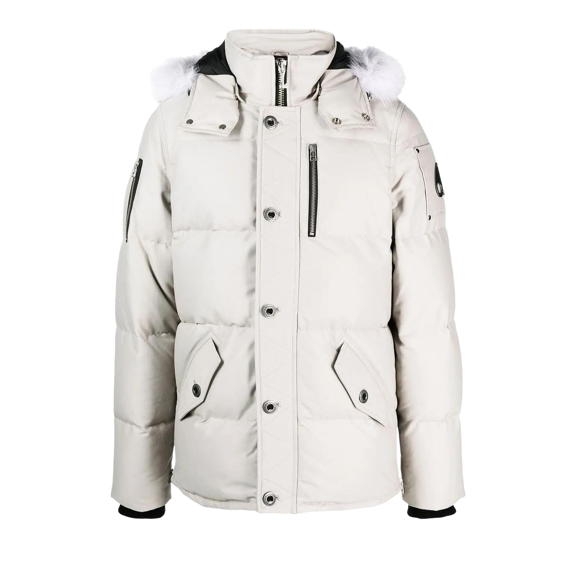 MOOSE KNUCKLES Pre-owned 3q Jacket 'storm Grey' | Men's Size Xs In Gray